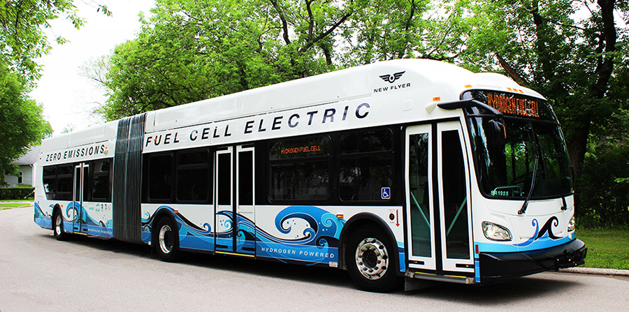 New Flyer Fuel Cell Bus 2018