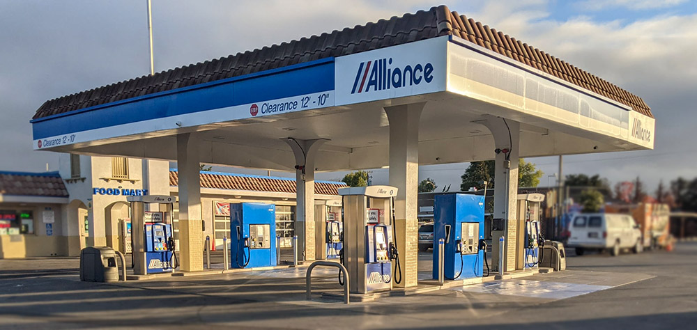 Sunnyvale hydrogen fueling station in California