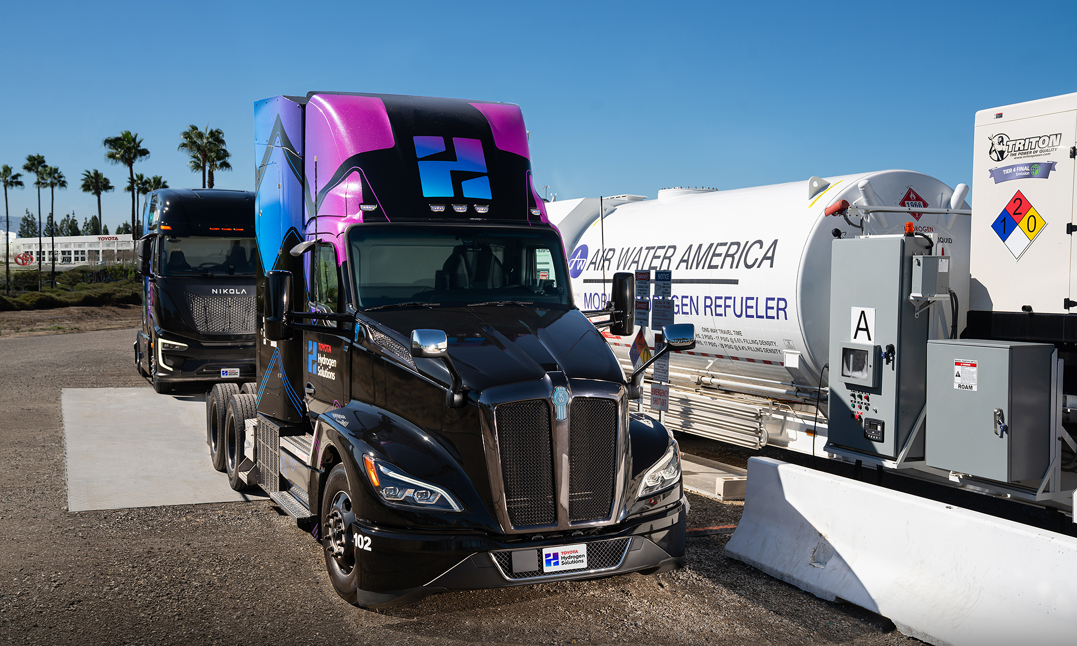 Toyota heavy duty hydrogen truck