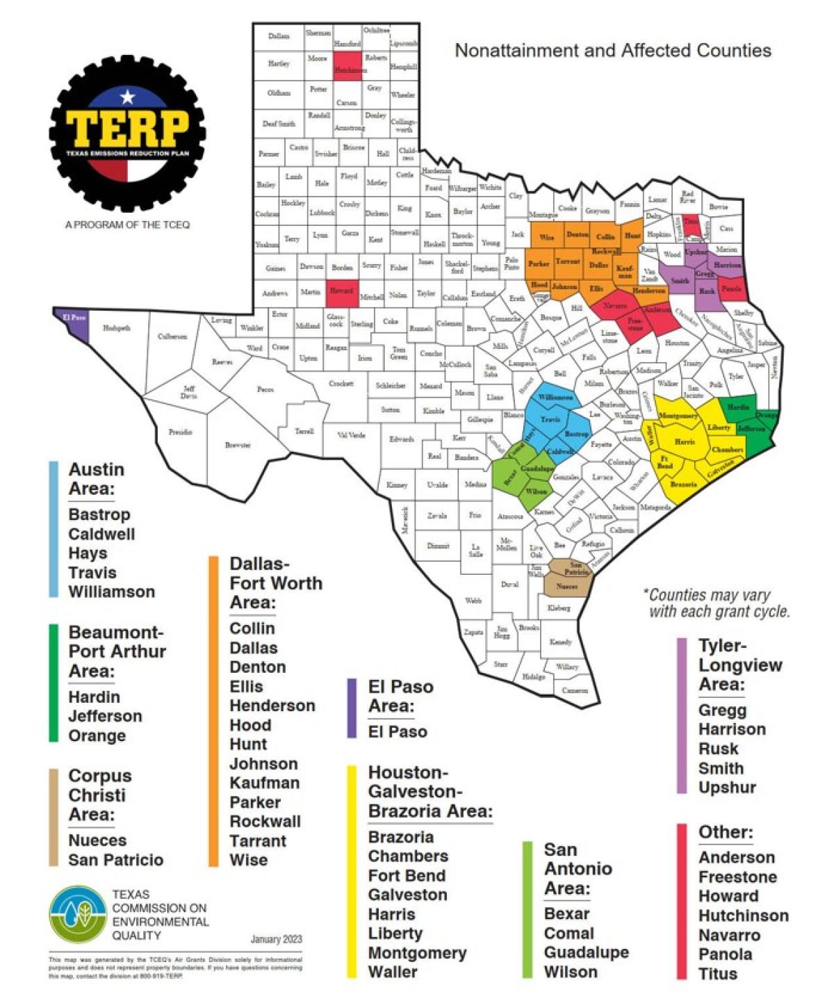color map