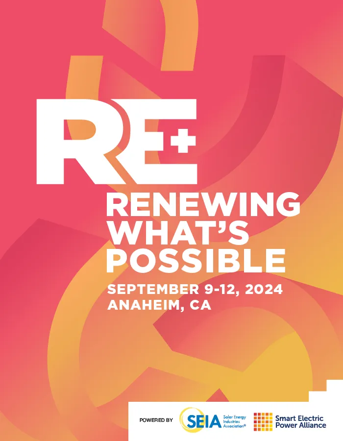 RE+ Renewing what's possible